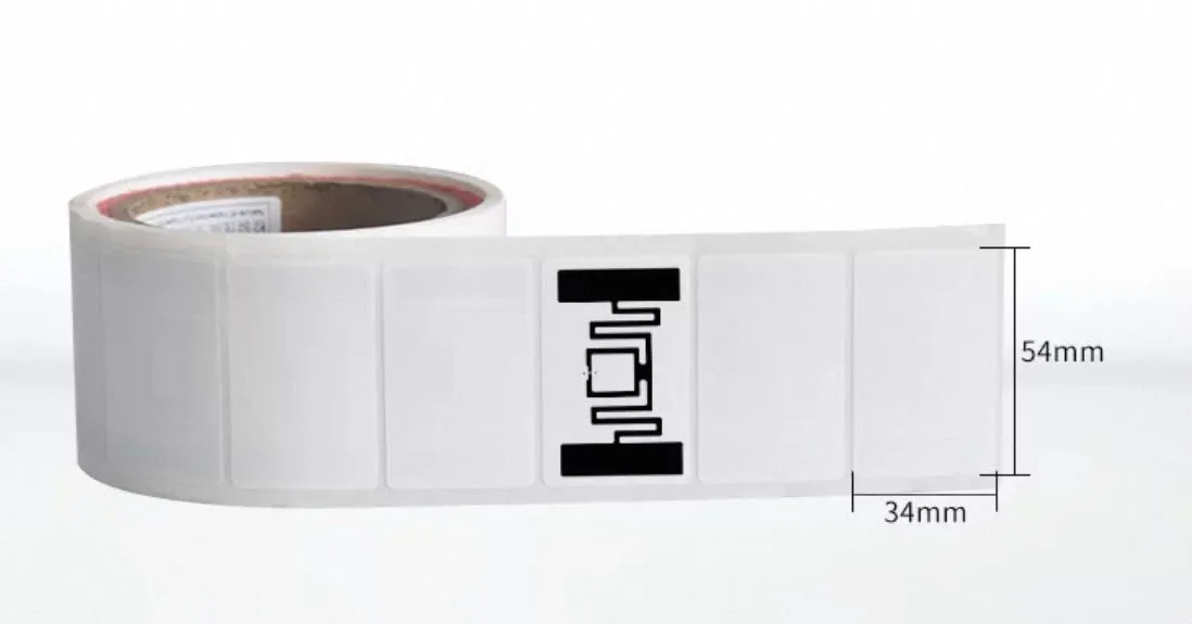 RFID Paper Tag 紙張標籤 (適合圖書/文件/傢俬枱凳使用)